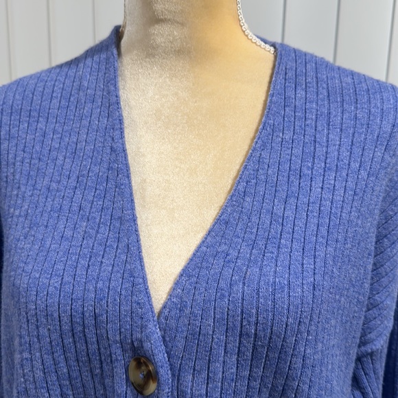 Madewell Cameron Ribbed Cardigan Sweater in Coziest Yarn Size Small - Picture 5 of 10